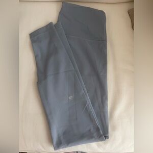 lululemon athletica Gray Blue Wunder Train High-Rise Tight Leggings